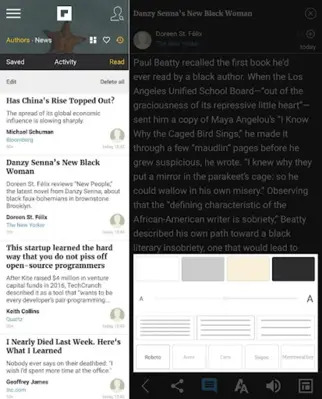 Opinions, Articles, Authors android App screenshot 0